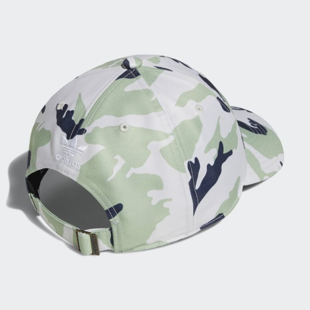 Gorra Adidas Relaxed Camo Trefoil Verde Claro