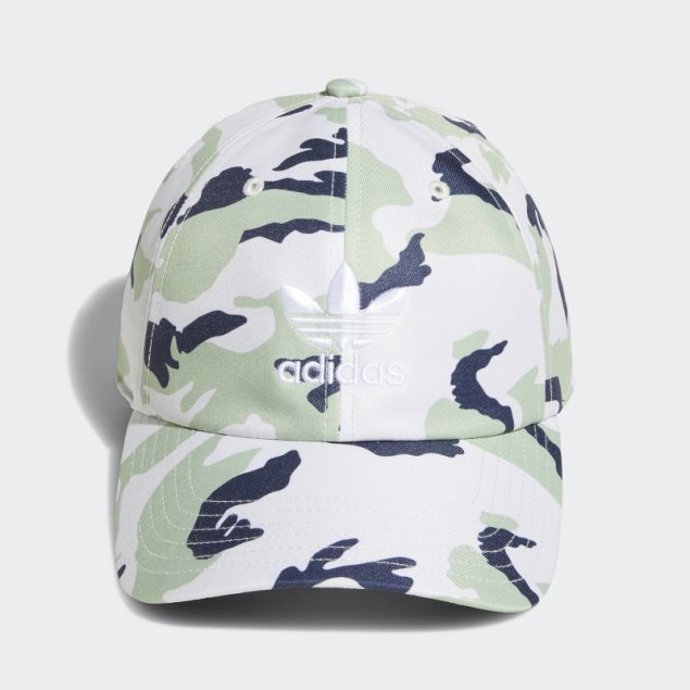 Gorra Adidas Relaxed Camo Trefoil Verde Claro
