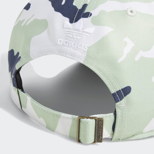 Gorra Adidas Relaxed Camo Trefoil Verde Claro