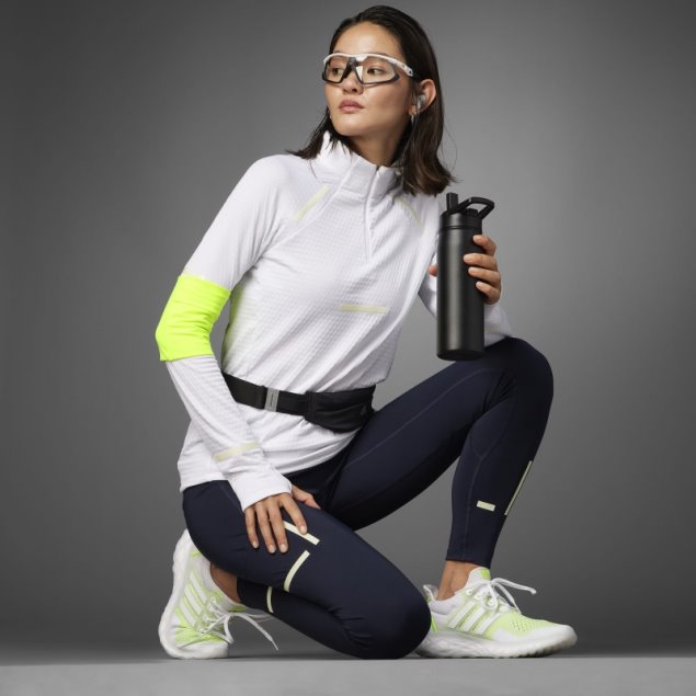 Adidas Ink Fast Impact Reflect At Night X-city Leggins De Running Largos