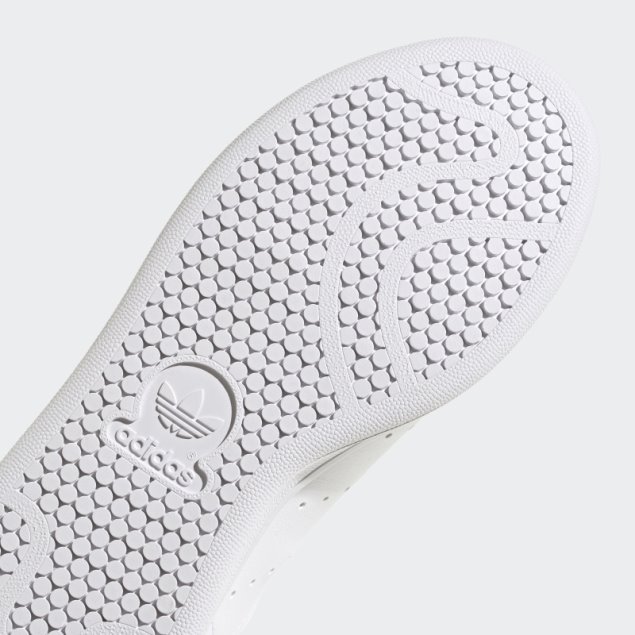 Elegantes Zapatos Adidas Stan Smith Plateados