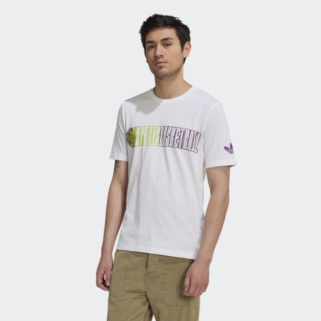 Camiseta Blanca Adidas X Paris Basketball Paris Pour Paris