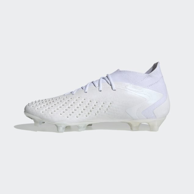 Adidas Predator Precision.1 Tacos Para Terreno Firme Blanco