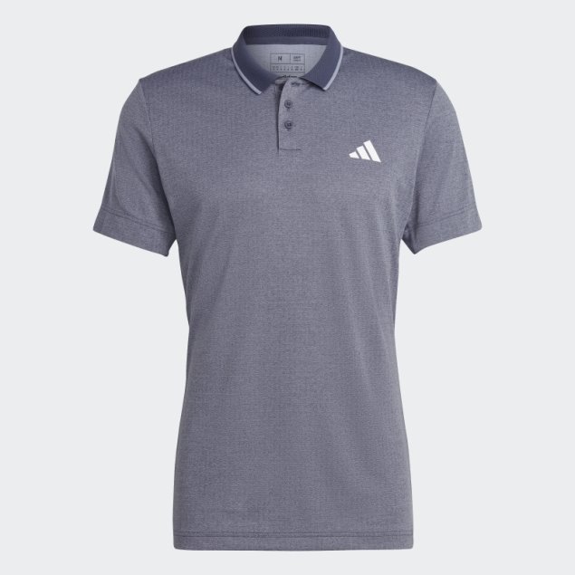 Polo Azul Marino Adidas Tennis Freelift