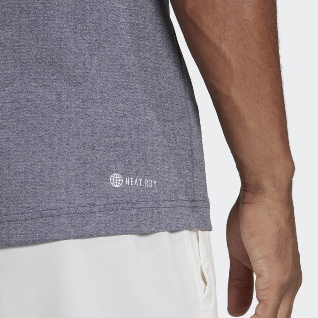 Polo Azul Marino Adidas Tennis Freelift