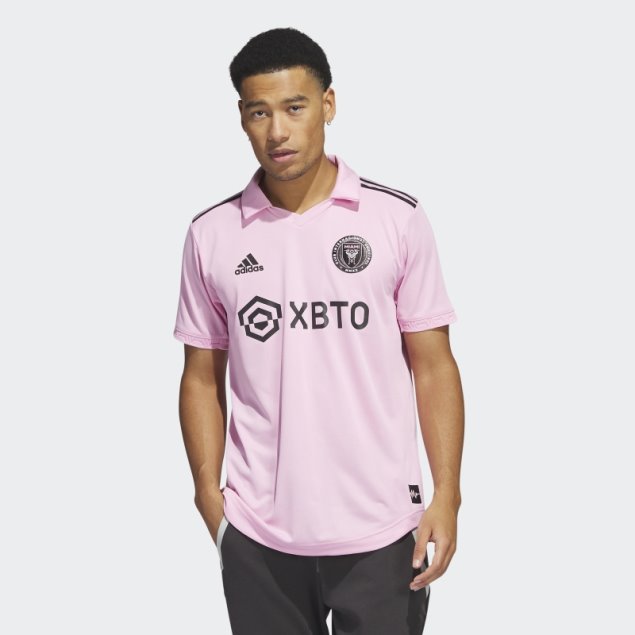 Camiseta Inter Miami Cf 22/23 Primera Equipacion Autentico Rosa Adidas