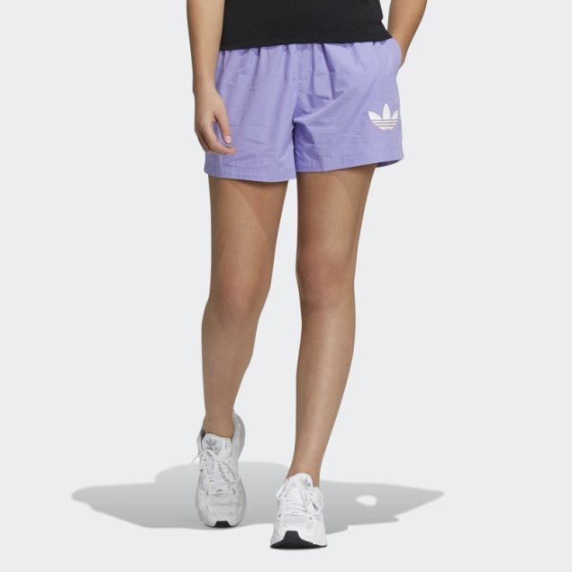 Shorts Streetball Adidas Morado Claro