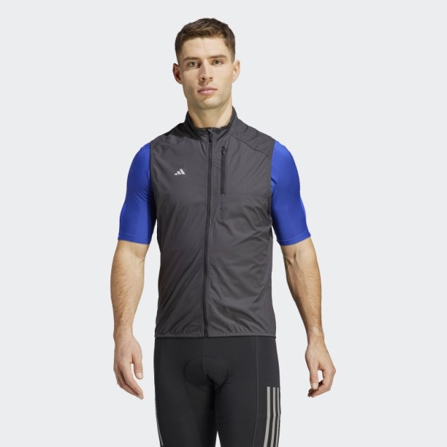 Chaleco Ciclista Adidas The Wind.rdy Negro