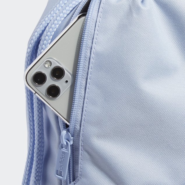 Mochila Adidas Classic 3 Rayas En Azul Amanecer