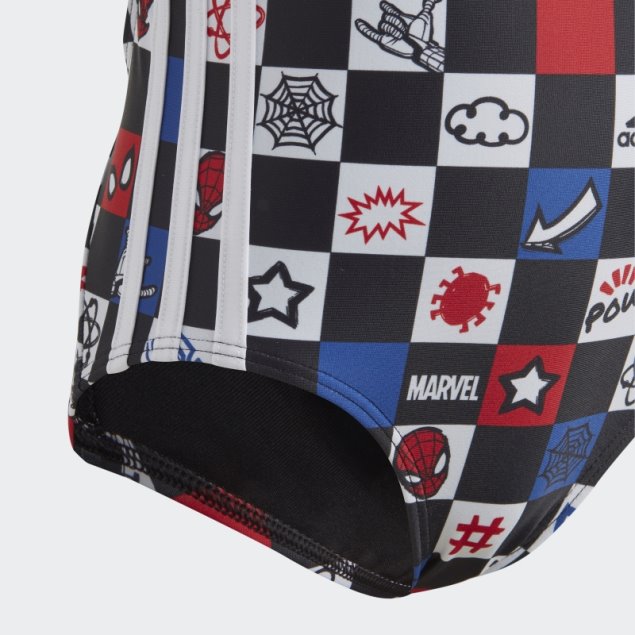 Adidas X Marvel's Spider-man Traje De Baño Moda Blanco