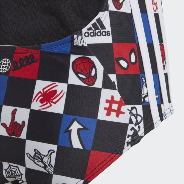 Adidas X Marvel's Spider-man Traje De Baño Moda Blanco