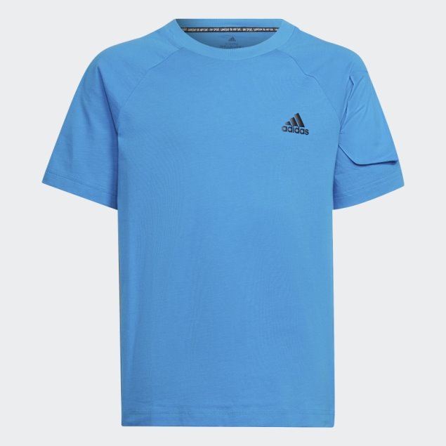 Camiseta Adidas Diseñada Para Gameday Azul