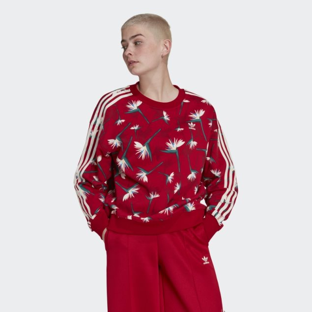 Sudadera Adidas Thebe Magugu Roja