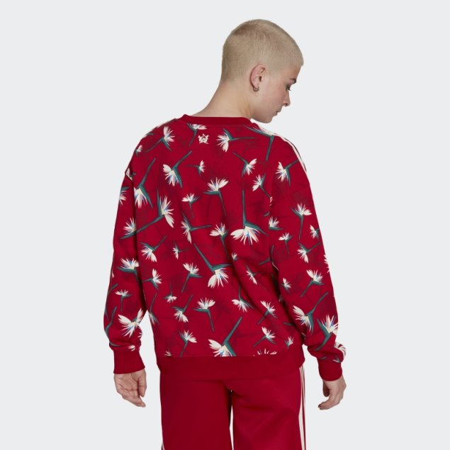 Sudadera Adidas Thebe Magugu Roja