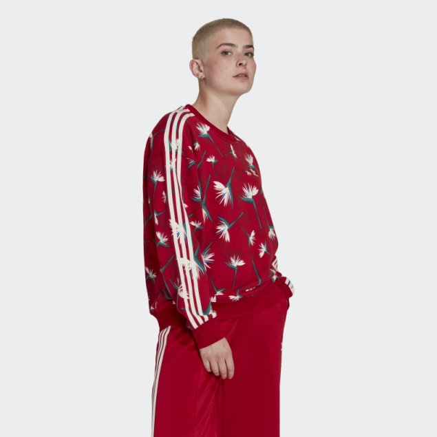 Sudadera Adidas Thebe Magugu Roja