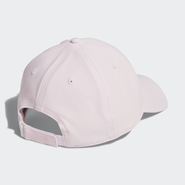 Gorra Rosa Con Parche Del Logo Adidas