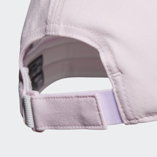 Gorra Rosa Con Parche Del Logo Adidas