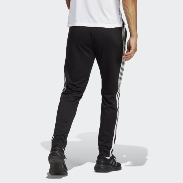 Joggers De Entrenamiento Negros Con 3 Rayas Train Essentials De Adidas