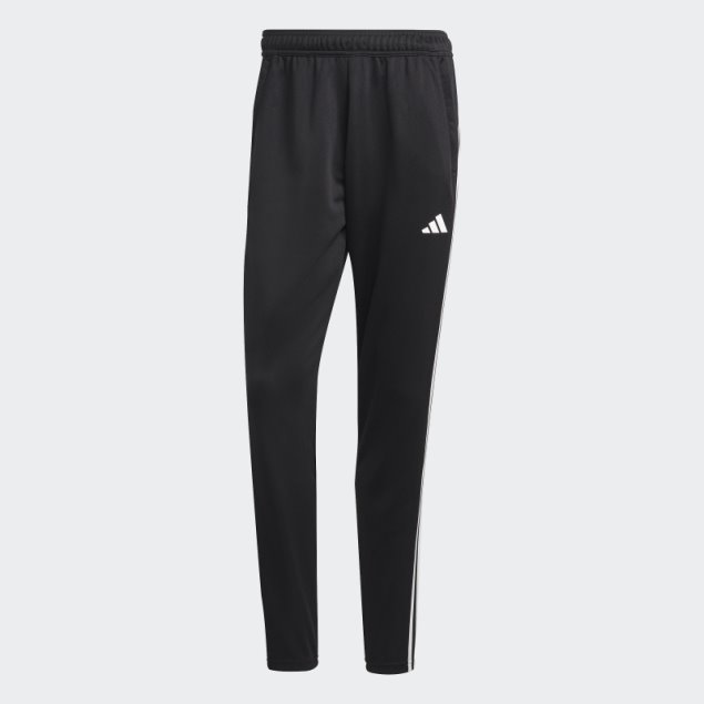 Joggers De Entrenamiento Negros Con 3 Rayas Train Essentials De Adidas