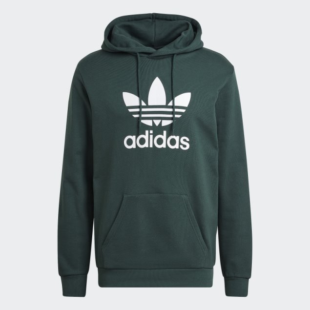 Sudadera Adidas Adicolor Classics Trefoil Verde Mineral