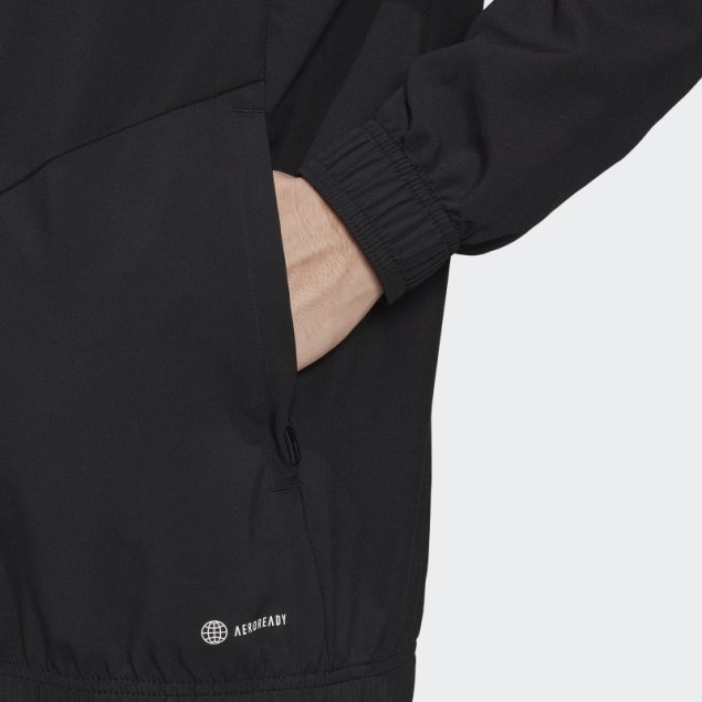 Sudadera Negra Adidas All Blacks Rugby Presentacion