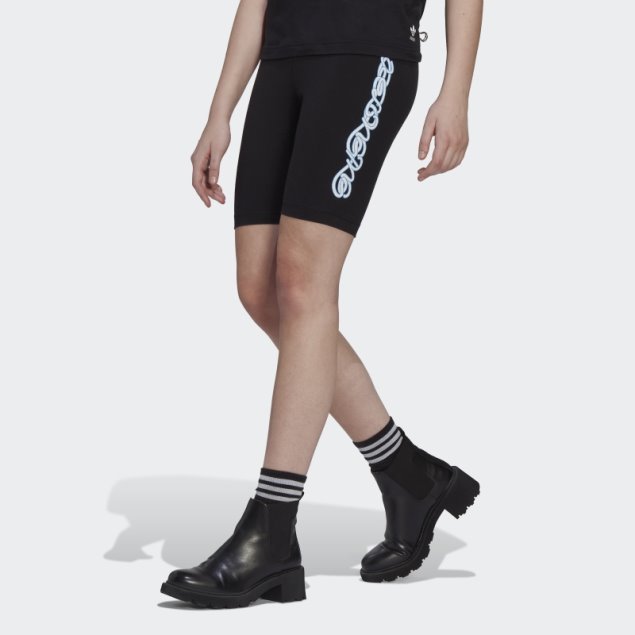Pantalones Cortos De Ciclista Adidas Negro