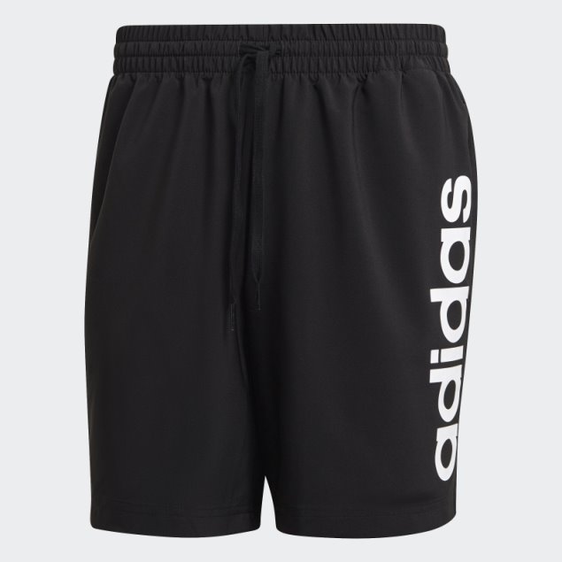 Adidas Aeroready Essentials Chelsea Linear Logo Shorts Blanco Moda