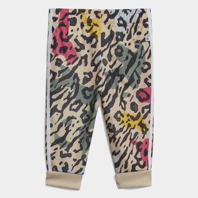 Conjunto Adidas Animal Print Sst Multicolor Moda