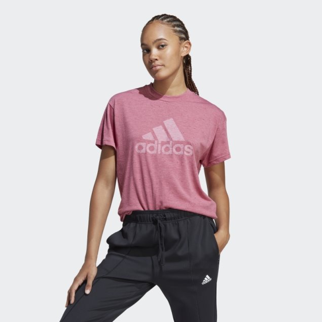 Camiseta Adidas Future Icons Winners 3.0 Rosa Mel