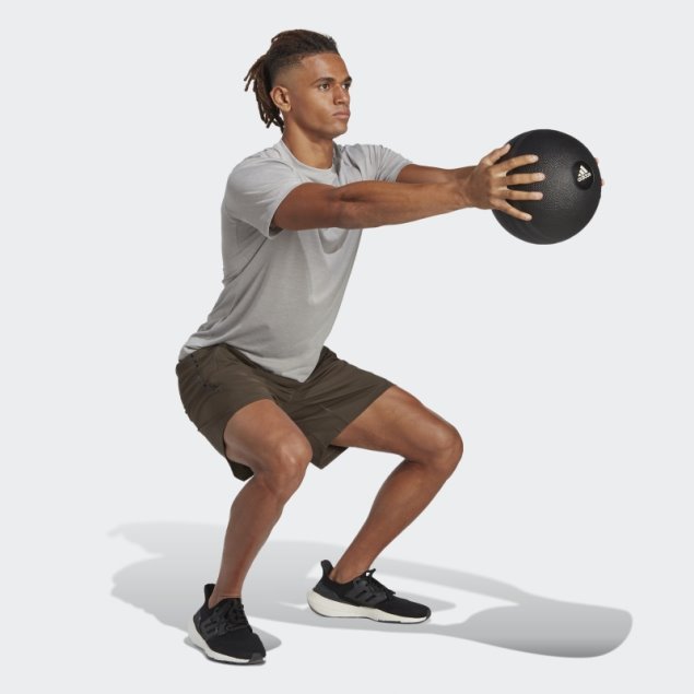 Verde Oliva Lo Mejor De Adidas Pantalones Cortos De Entrenamiento De Moda