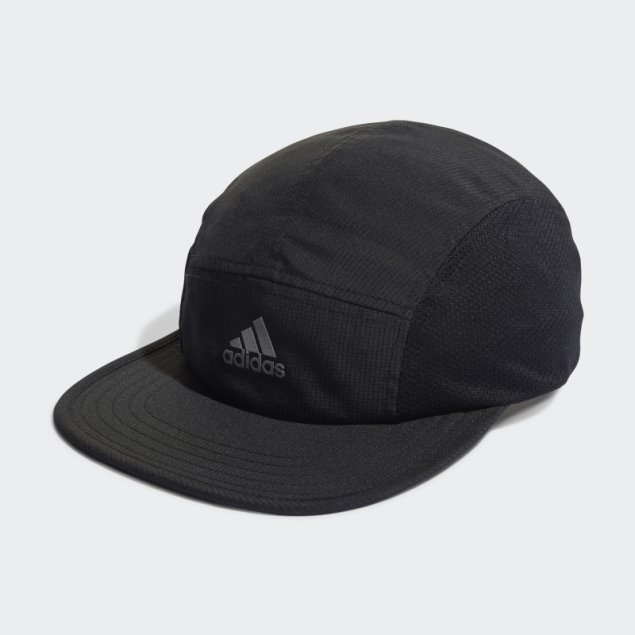 Gorra Negra Runner 5p Aeroready Reflectante X-city Adidas