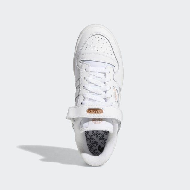 Zapatillas Adidas Forum Bajas Oro Rosa Metalizado