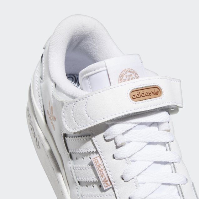 Zapatillas Adidas Forum Bajas Oro Rosa Metalizado