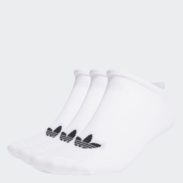 Calcetines Adidas Trefoil Liner Blanco 3 Pares