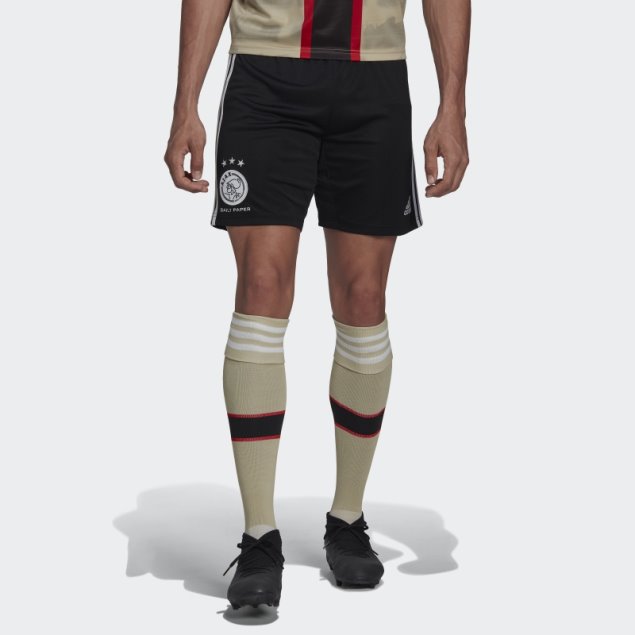 Pantalón Corto Negro Tercera Equipación Ajax Amsterdam X Daily Paper 22/23 Adidas