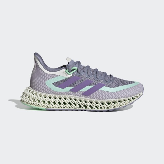 Plata Violeta Adidas 4d Fwd Zapatos De Moda