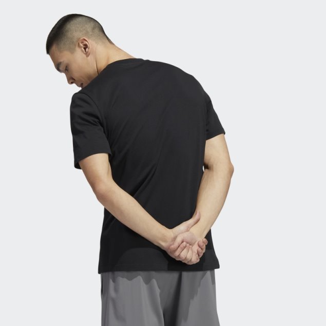 Camiseta Basics Photo Real Graphic Adidas Negra