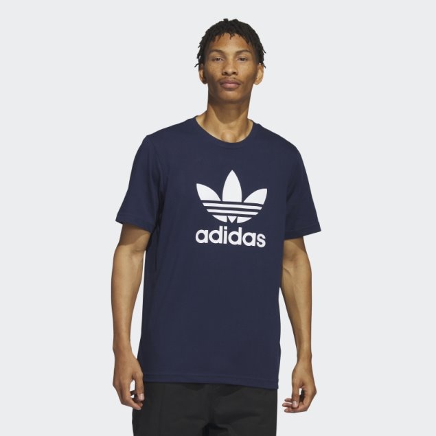 Adidas Adicolor Classics Trefoil Camiseta Noche Añil