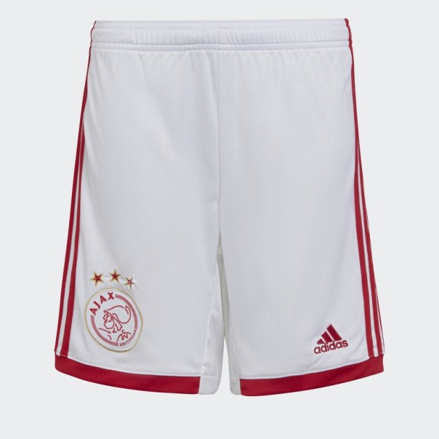 Pantalón Corto Ajax Amsterdam 22/23 Primera Equipación Blanco Adidas