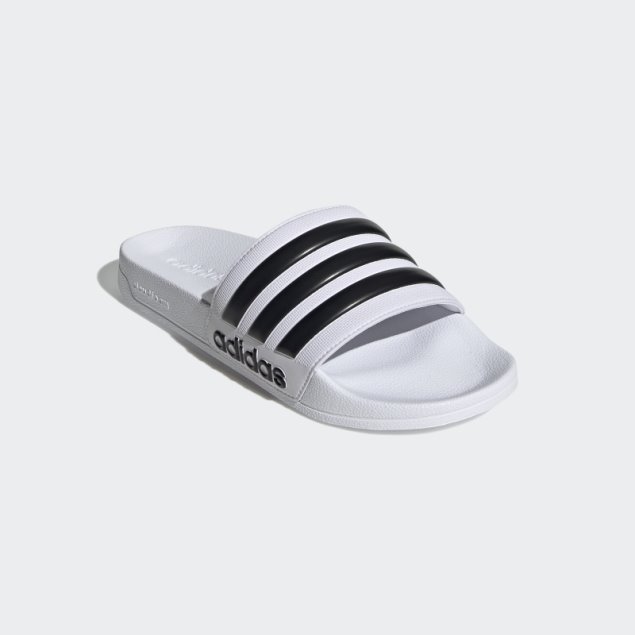 Chanclas De Ducha Adidas Adilette Blanco/negro