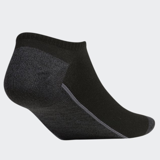 Calcetines Invisibles Adidas Superlite Linear 3 Negros 6 Pares