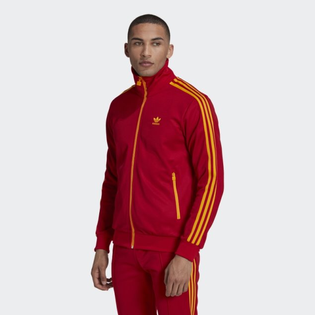 Chaqueta Beckenbauer Roja Adidas