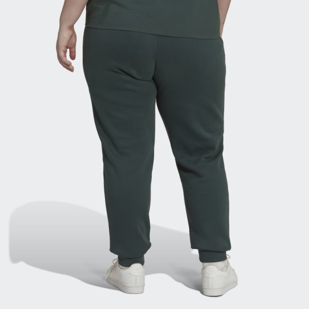 Adidas Adicolor Essentials Fleece Joggers Ajustados (tallas Grandes) Verde Mineral