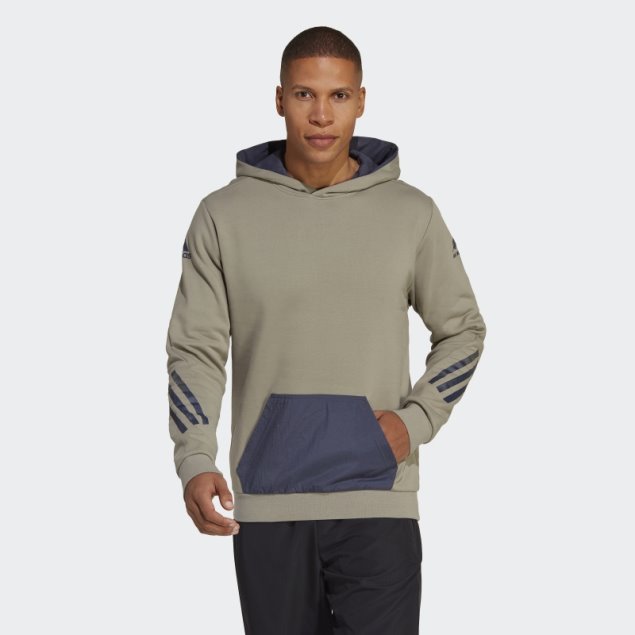 All Blacks Rugby Estilo De Vida Sudadera Con Capucha Plata Guijarro Adidas