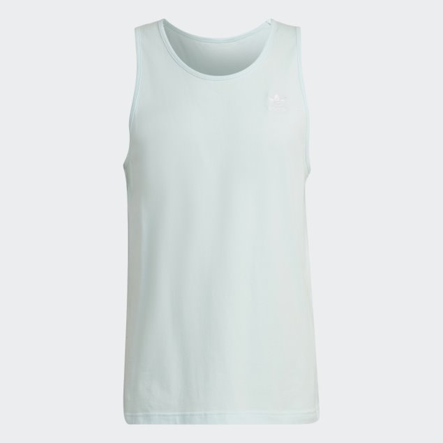 Camiseta Sin Mangas Adicolor Essentials Trefoil Azul Adidas