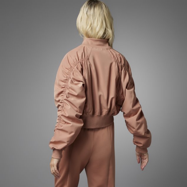 Chamarra Bomber De Arcilla Colectiva Adidas