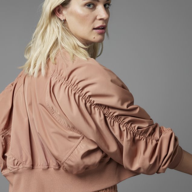 Chamarra Bomber De Arcilla Colectiva Adidas