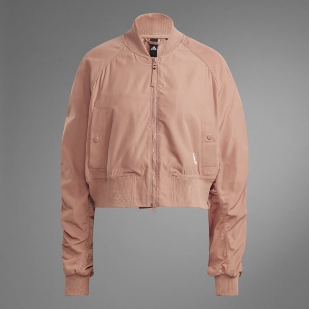 Chamarra Bomber De Arcilla Colectiva Adidas