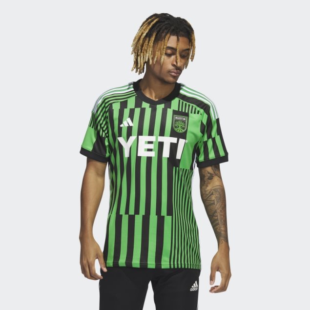 Camiseta Adidas Real Green Austin Fc Primera 23/24 Autentica
