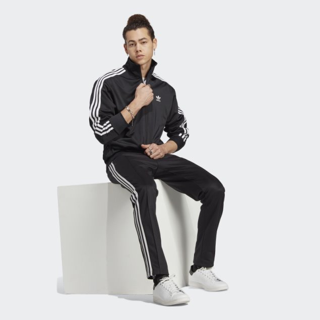 Negro Adidas Adicolor Classics Chaqueta De Chándal Firebird